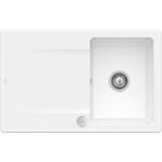 V&B Einbauspüle SILUET 45 FLAT 780x490mm Exzent. snow white