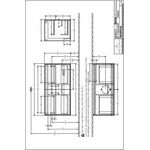 V&B Waschtischunterschrank FINION 1200x603x501mm AP Gl bl ma gls wh lacq.