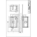 V&B Waschtischunterschrank FINION 1000x603x501mm AP Gl bl ma gls wh lacq.