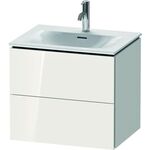 Duravit Waschtischunterbau L-CUBE 550x620x481mm weiß hochglanz