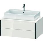 Duravit Konsolenunterschrank XVIU 400x900x548mm Prof. sw ma weiß hochglanz