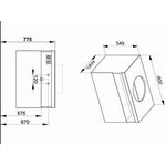 Keuco Waschtischunterbau STAGELINE 800x550x490mm vulkanit