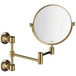Rasierspiegel AXOR MONTREUX Wandmontage polished gold optic