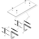 Badetuchablage AXOR UNIVERSAL 600mm stainless steel optic