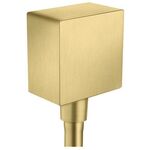 Anschlusswinkel FixFit eckig AXOR KS m Rückflussverhinderer brushed brass