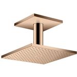 Kopfbrause 250/250 2jet AXOR Deckenmontage polished red gold