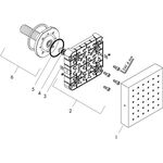 Brausemodul AXOR STARCK SHOWERCOLLECTION DN 15, 12x12 polished gold optic