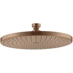 Tellerkopfbrause 240 1jet AXOR STARCK DN 15 brushed red gold