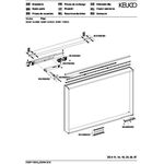 Keuco Lichtspiegel X-LINE 1000x700x105mm vulkanit
