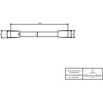V&B Brauseschlauch UNIVERSAL SHOWERS 15x1200x23mm, rund chrom