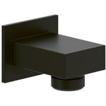 V&B Wandanschlussbogen UNIVERSAL SHOWERS 46x51x35mm, eckig matt black