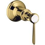 Abstellventil AXOR MONTREUX DN 15/DN 20 UP m HGri pol. gold optic