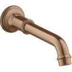 Wanneneinlauf AXOR MONTREUX brushed red gold