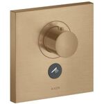Thermostat SQUARE AXOR SHOWERSOLUTIONS Highflow UP f 1 Verbr u 1Abgang bru bro