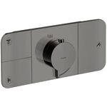 Fertigmontageset AXOR ONE f UP-Thermostat 3 Verbr pol. bl chrome