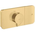 Fertigmontageset AXOR ONE f UP-Thermostat 1 Verbr bru gold optic