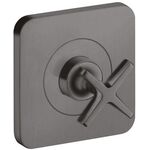 Abstelllventil AXOR CITTERIO E Unterputz 12x12 brushed black chrome