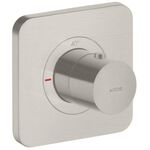 Thermostatmodul AXOR CITTERIO E DN 20 UP 12x12 stainless steel optic