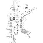 4L Fliesenrandarmatur AXOR CITTERIO M DN 15 m Hebelgr. u Ros. bru black chrome