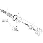 Abstellventil AXOR CITTERIO DN 15/DN 20 UP m KreGr pol. black chrome