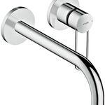 Einhebel-Waschtischmischer AXOR UNO 225 UP Bügelg Wandmontage polished chrome