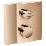 Fertigmontageset AXOR EDGE f UP-Thermostat m Abspv pol. red gold