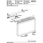 Keuco Lichtspiegel X-LINE Spiegelheizung 1000x700x105mm vulkanit