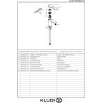 Kludi Waschtisch-EHM PURE&SOLID EcoPlus, ohne Ablaufgarnitur 100mm chrom