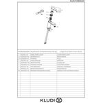 Kludi Waschtisch-EHM PURE&EASY EcoPlus, ohne Ablaufgarnitur 100mm chrom