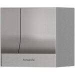 HG WC-Papierhalter XtraStoris Original 150x150x140mm Edelstahl gebürstet