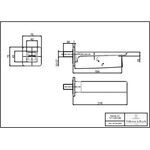 V&B Wannenauslauf SUBWAY 3.0 75x75x216mm, eckig chrom
