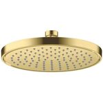 HG Kopfbrause AXOR 220, 1 jet, EcoSmart brushed brass