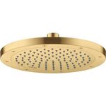 HG Kopfbrause AXOR 245, 1 jet, EcoSmart brushed gold optic