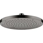 HG Kopfbrause AXOR 245 1 jet EcoSmart polished black chrom