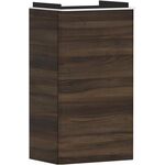 HG Waschtischunterschrank Xelu Q 340x605x245mm TA re NB du Gri mweiß