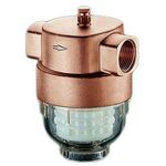 OV Wasserfilter Aquanova Compact Gehäuse Messing DN 25, 1Zoll