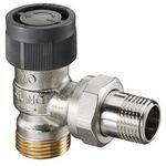 OV Thermostatventil Baureihe A 3/4Zoll AGx1/2Zoll AG, Eck DN 15, kvs 3,50
