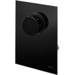 OV Abdeckung Unibox T-RTL mit Thermostat Echtglas schwarz