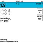 Federring DIN 127 B 8 A 4 100 Stück - VPE: 100