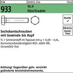 Sechskantschraube DIN 933 VG M16x75 10.9 zinkb. Gleitmittel flZnnc 480h-L 25St. - VPE: 25