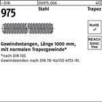 Gewindestange DIN 975 Trapezgewinde TR 16x 4x 1000mm Stahl 1 Stück