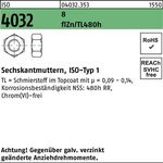 Sechskantmutter ISO 4032 M6 8 zinklamellenbes. Gleitm. flZnnc 480h-L 1000 Stück - VPE: 1000