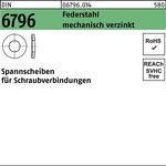 Spannscheibe DIN 6796 14x 35x 3,5 Federstahl mech.verz. 100 Stück - VPE: 100