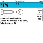Paßschulterschraube ISO 7379 10f9 M8x 30 A 2 50 Stück - VPE: 50