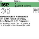 Sechskantmutter ISO 10512/DIN 6924 Klemmteil M24x2 10 galv.verz. 25St. - VPE: 25