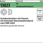Sechskantmutter R 13023 Flansch M12x1,5 10 flZnnc 720h-L 200St. - VPE: 200