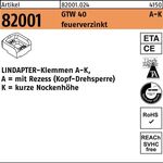 Klemmen R 82001 GTW 40 KM 12/4,5 feuerverz. 1 Stück LINDAPTER