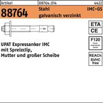 Expressanker R 88764 IMC 16/250/370 GS Stahl galv.verz. 10 Stück UPAT - VPE: 10