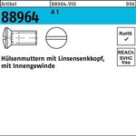 Hülsenmutter R 88964 Liko IG M5x 15 A 1 100 Stück - VPE: 100
