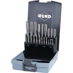 Handgewindebohrer-Satz DIN 352 M3-M12 21-tlg.HSS RUKO